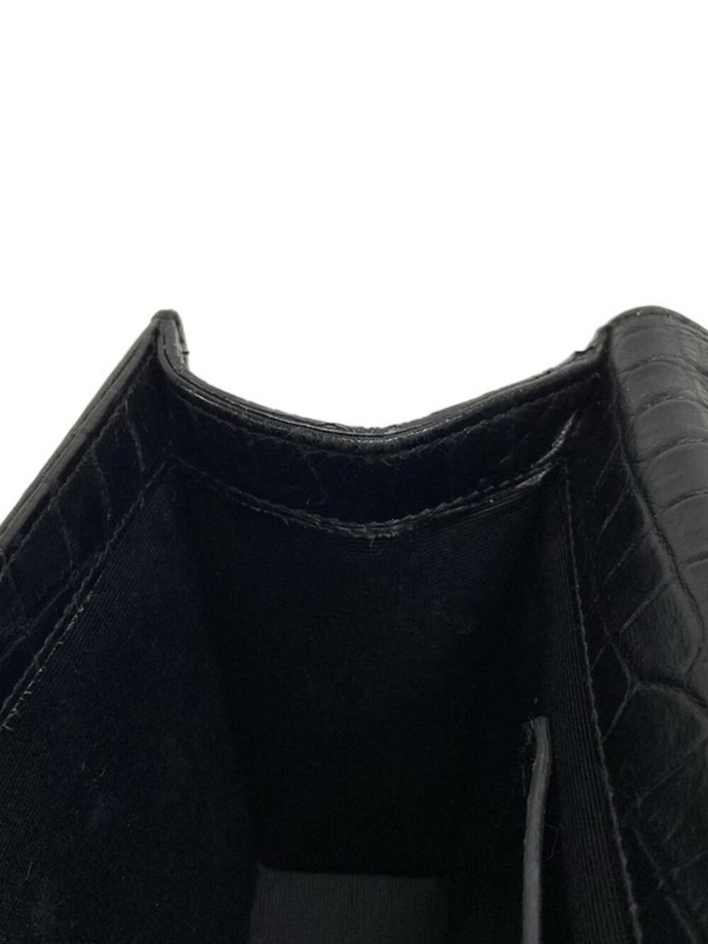 SAINT LAURENT PARIS Kate Medium 354119 Black Leather Shoulder Bag - Picture 11 of 15